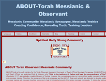 Tablet Screenshot of about-torah.org